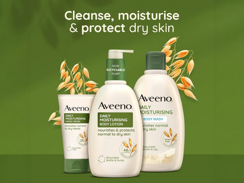 Aveeno Daily Moisturising Body Lotion for Dry Sensitive Skin variants