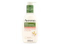 Aveeno Daily Moisturising Yogurt Body Cream pump bottle, 300ml, with apricot and honey.