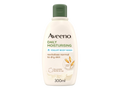 Aveeno Daily Moisturising Yogurt Body Wash bottle, 300ml, with vanilla and oat scent.