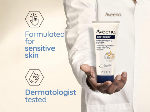Aveeno Skin Relief Moisturising Lotion with Triple Oat & Shea - 200ml
