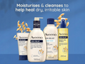 Aveeno Skin Relief Moisturising Lotion variants.