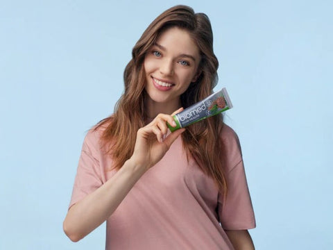 BIOMED Herbal Mint Toothpaste - 98% Natural with Essential Oils