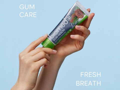 BIOMED Herbal Mint Toothpaste - 98% Natural with Essential Oils