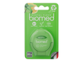 BIOMED Mint and Yuzu flavored dental floss dispenser on a clean background.