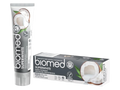 BIOMED Superwhite Natural Coconut Toothpaste tube & box, 100g, on a clean background.