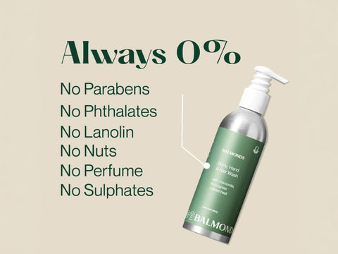 Balmonds Body, Hand & Hair Wash - 200ml