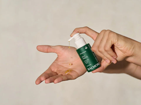 How to Use: Balmonds Hair & Scalp Oil - 50ml