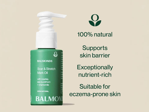 Balmonds Scar & Stretch Mark Oil - 50ml