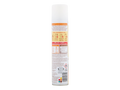  Aerosol can with a label on a white background