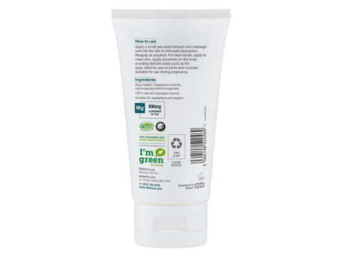 Product barcode for BetterYou Magnesium Gel 150ml.