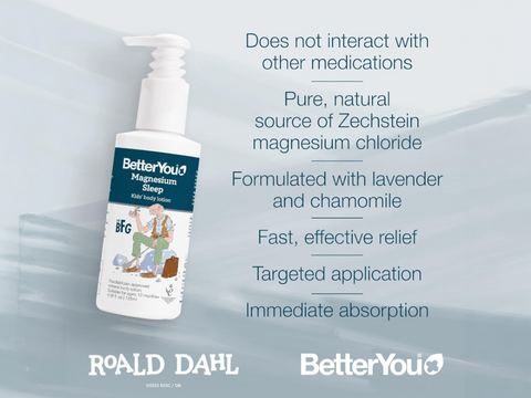 BetterYou Magnesium Kids Body Lotion with Lavender - 135ml