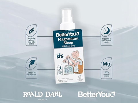 BetterYou Magnesium Kids Body Spray with Lavender - 100ml