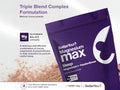 BetterYou Magnesium Max 3-in-1, Natural Cocoa Powder - 160g