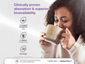 BetterYou Magnesium Max 3-in-1, Natural Cocoa Powder - 160g
