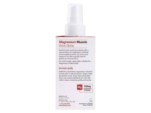 BetterYou Magnesium Mineral Body Spray - 100ml