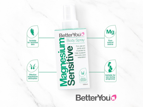 BetterYou Magnesium Sensitive Body Spray - 100ml