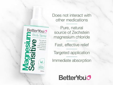 BetterYou Magnesium Sensitive Body Spray - 100ml