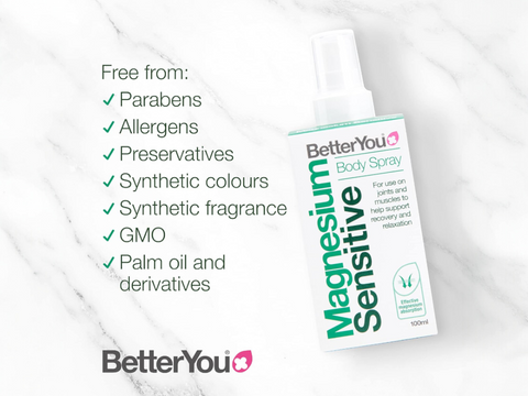 BetterYou Magnesium Sensitive Body Spray - 100ml