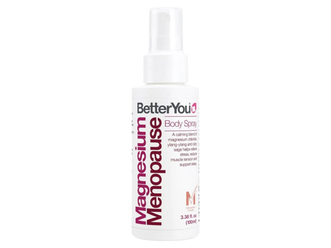 BetterYou Magnesium & Botanical Body Spray bottle, 100ml.