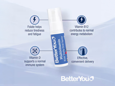 BetterYou Multivitamin Kids Oral Spray, Chocolate Marshmallow - 25ml