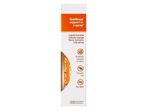 BetterYou Turmeric Oral Spray, Orange Flavour - 25ml