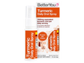 BetterYou Turmeric Oral Spray bottle & box, orange flavour, 25ml.