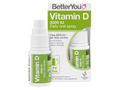 BetterYou Vitamin D3 3000 IU Oral Spray bottle & box, 15ml.