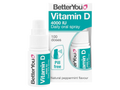 BetterYou Vitamin D3 4000 IU Oral Spray bottle & box, 15ml.
