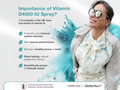 BetterYou Vitamin D3 4000 IU Oral Spray, Peppermint - 15ml