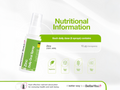 Ingredient and dosage information for BetterYou Zinc Spray.