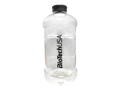Clear bottle with black cap labeled 'BiotechUSA' on a white background