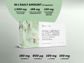 Box of Biotechs USA Hyaluronic & Collagen supplement on a gray background
