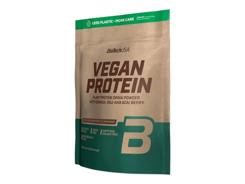 BiotechUSA Vegan Protein package on a white background