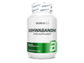 BiotechUSA Ashwagandha supplement bottle on a white background