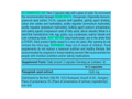 Supplement label with text on a blue background