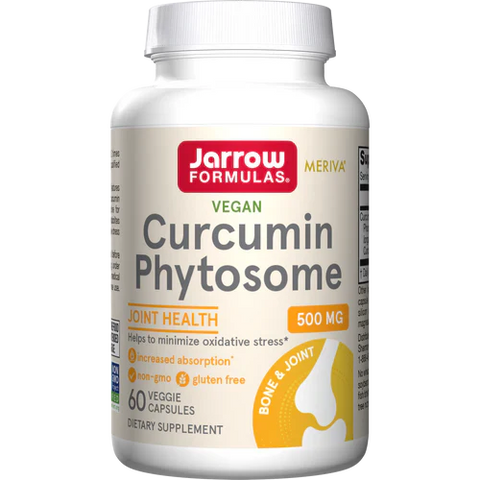 Jarrow Formulas Curcumin Phytosome 500 mg – 60-120 Veggie Capsules