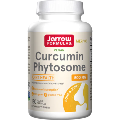 Jarrow Formulas Curcumin Phytosome 500 mg – 60-120 Veggie Capsules