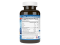 Carlson Elite Omega-3 Gems 1,600 mg EPA/DHA Lemon Flavour 120 Softgels side bottle packaging with key benefits detail