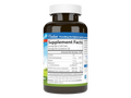 Carlson Labs Calcium & Magnesium Gels 400 mg Calcium 200 mg Magnesium + Vitamin D3 Soft Gels side bottle packaging with key benefits detail