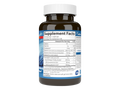 Carlson Labs Cod Liver Oil Gems Super 1,000 mg + Vitamin D3 Softgels side bottle packaging with key benefits detail