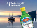 Carlson Labs Cod Liver Oil Minis 280 mg Omega-3 + 400 IU Vitamin D3 100 Mini Softgels front bottle packaging showing product name and branding