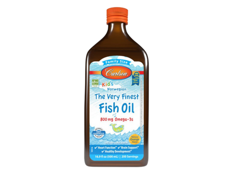 Carlson Labs Kid's Norwegian The Very Finest Fish Oil, 800 mg Omega-3s, 500ml