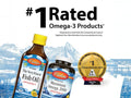 Carlson Labs Kids Norwegian Fish Oil 800 mg Omega-3s Assorted Flavours front bottle packaging showing product name and branding