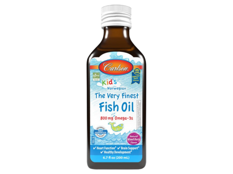 Carlson Labs Kid's Norwegian The Very Finest Fish Oil, 800 mg Omega-3s, 200ml
