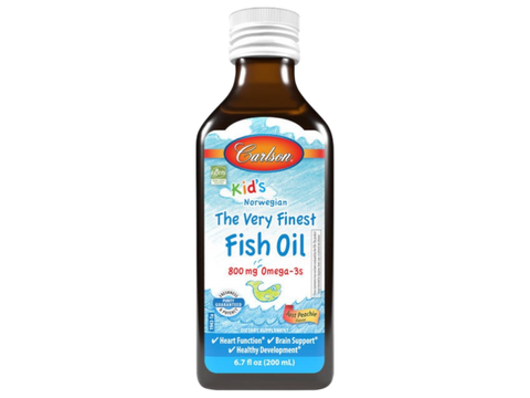 Carlson Labs Kid's Norwegian The Very Finest Fish Oil, 800 mg Omega-3s, 200ml
