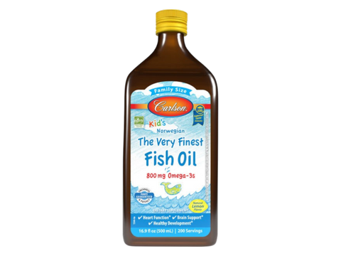 Carlson Labs Kid's Norwegian The Very Finest Fish Oil, 800 mg Omega-3s, 500ml