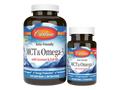 Carlson Labs MCT & Omega-3 Keto-Friendly Coconut & Fish Oil 150 Softgels front bottle packaging showing product name and branding