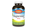 Carlson Labs Magnesium Gels 400 mg Softgels front bottle packaging showing product name and branding
