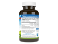 Carlson Labs Magnesium 350 mg 180 Capsules side bottle packaging with key benefits detail