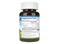 Carlson Labs Melatonin Gummies 2.5 mg Vegetarian Gummies side bottle packaging with key benefits detail